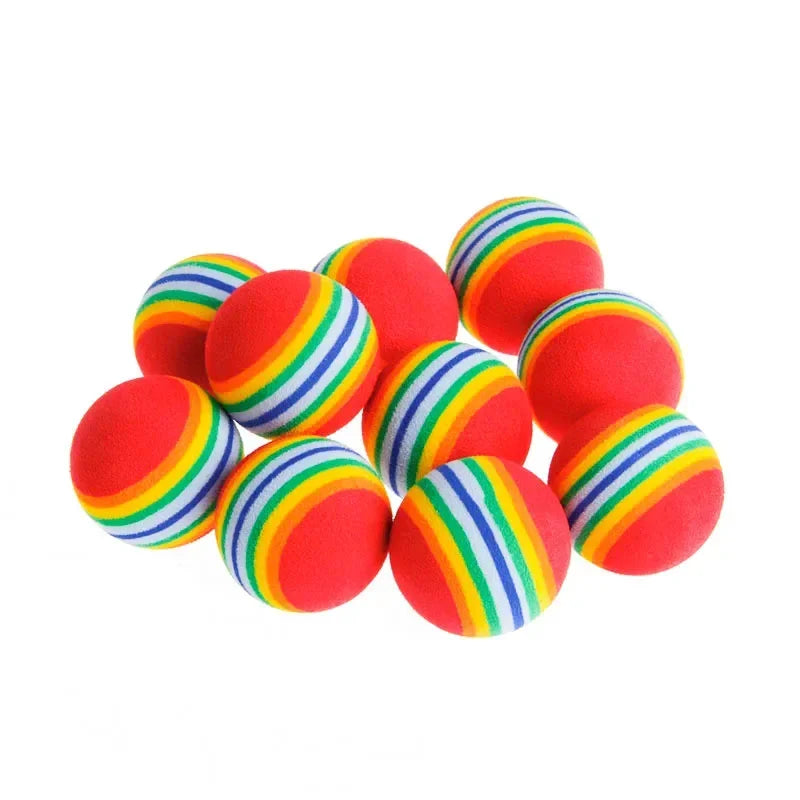 Rainbow Cat Toy Balls (5PCS/10PCS Set)