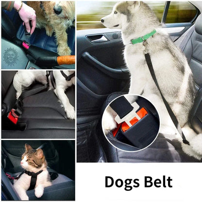 Adjustable Pet Car Seat Belt Harness Clip