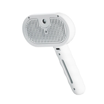 Pet Steam Grooming Brush with Spray Function