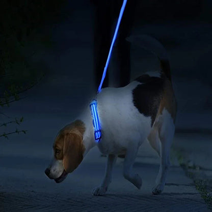 LED USB Rechargeable Glow Pet Collar