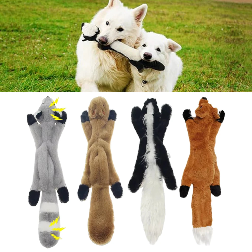 45cm No-Stuffing Plush Squeaky Dog Toy