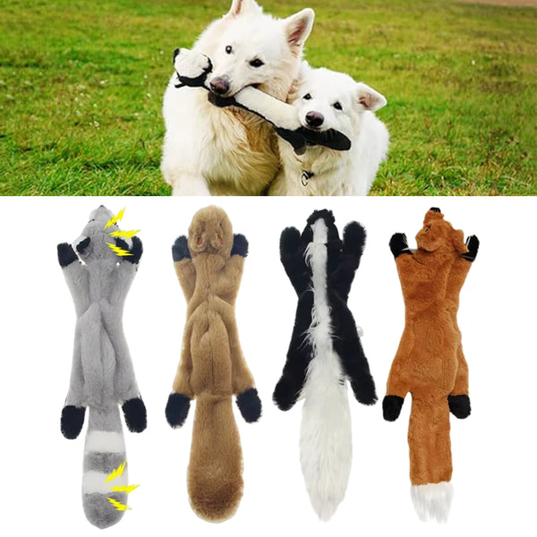 45cm No-Stuffing Plush Squeaky Dog Toy