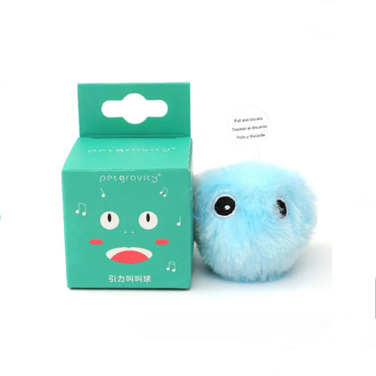 Smart Interactive Plush Catnip Ball Toy