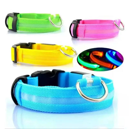 LED USB Rechargeable Glow Pet Collar