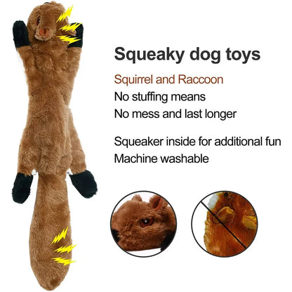 45cm No-Stuffing Plush Squeaky Dog Toy