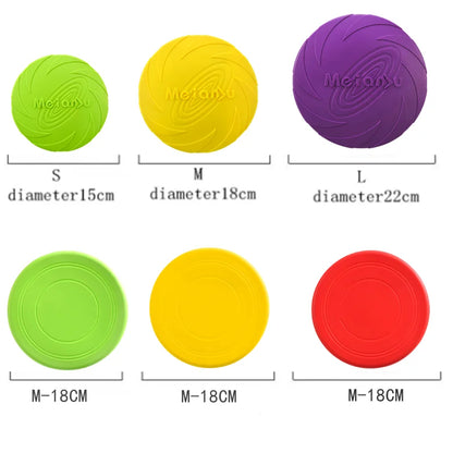 Shishi Silicone Flying Disc Dog Toy