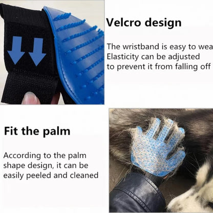 Pet Grooming & Deshedding Silicone Glove