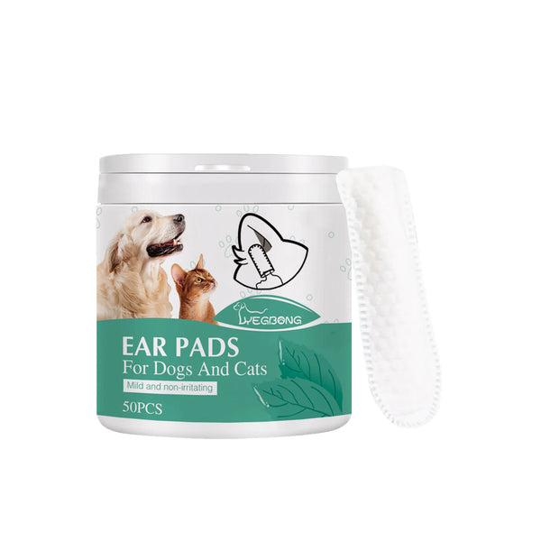 Pet Cleaning Finger Wipes for Cats & Dogs