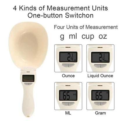Digital Pet Food Measuring Spoon Scale