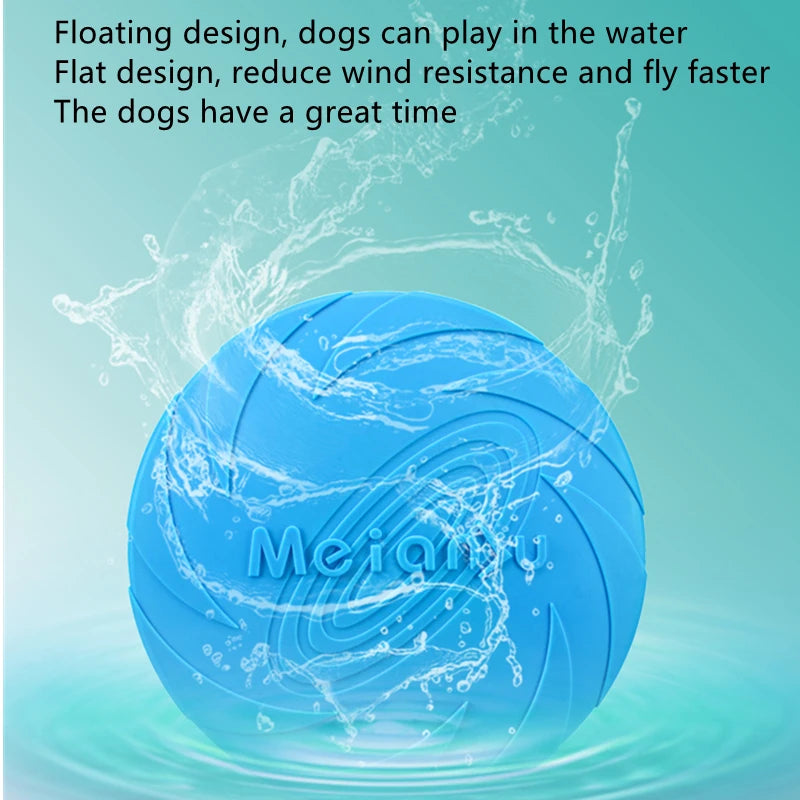 Shishi Silicone Flying Disc Dog Toy