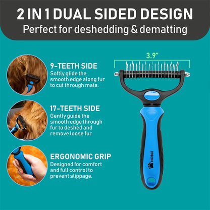 Pet Grooming & Deshedding Silicone Glove