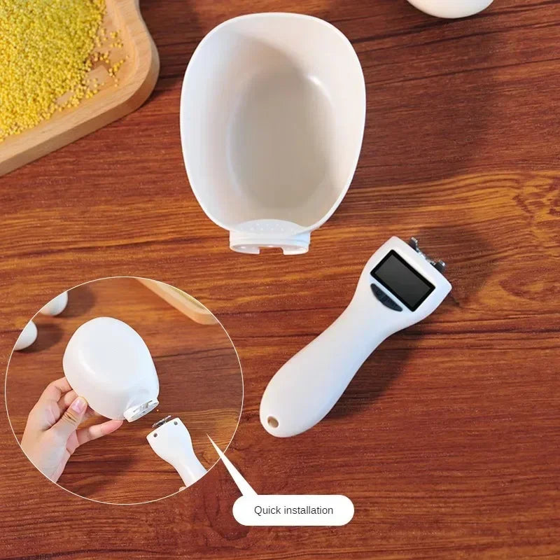 Digital Pet Food Measuring Spoon Scale