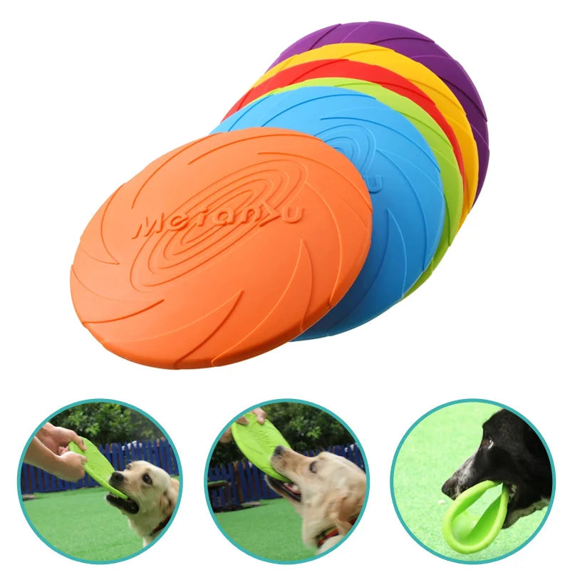 Shishi Silicone Flying Disc Dog Toy