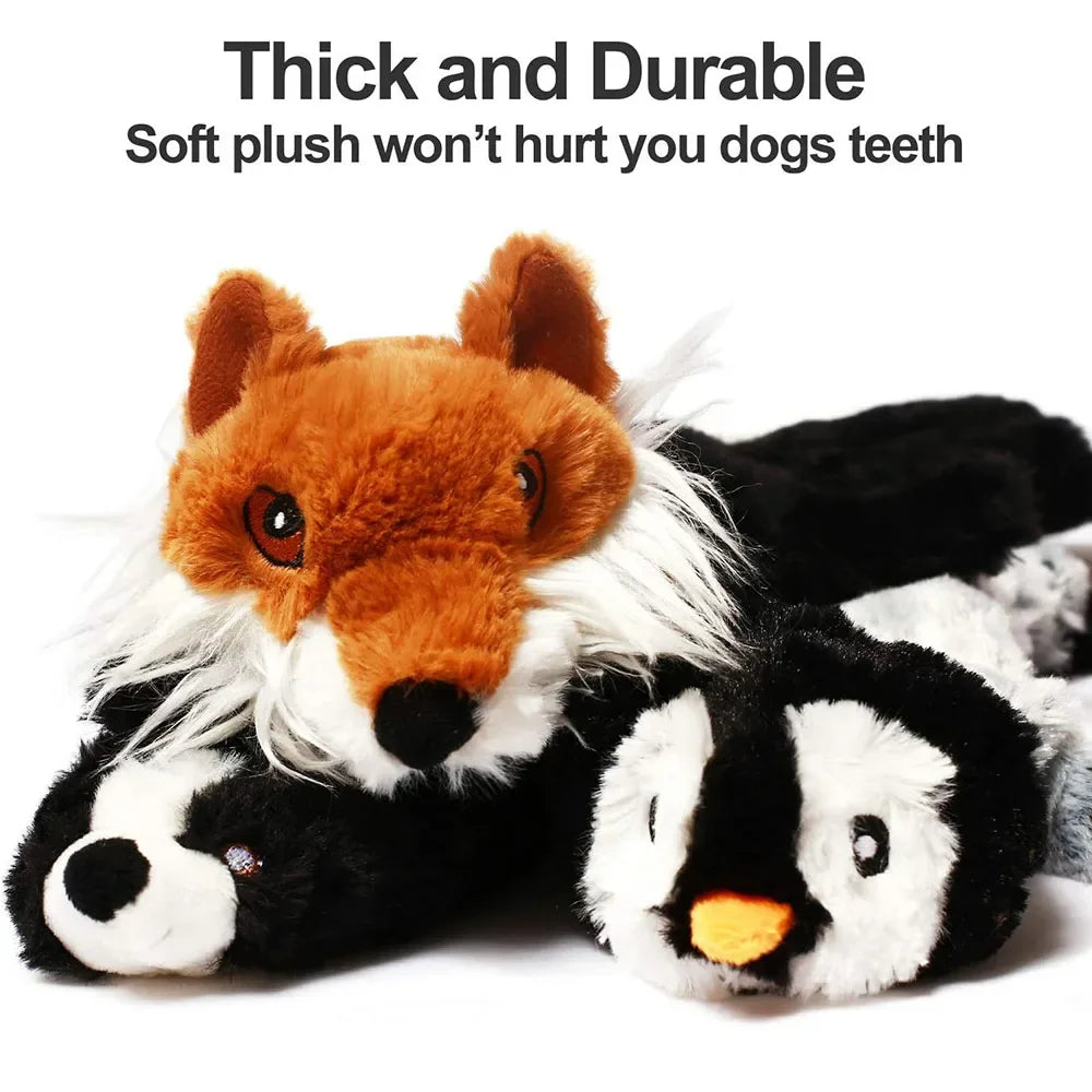 45cm No-Stuffing Plush Squeaky Dog Toy
