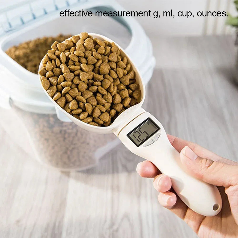 Digital Pet Food Measuring Spoon Scale