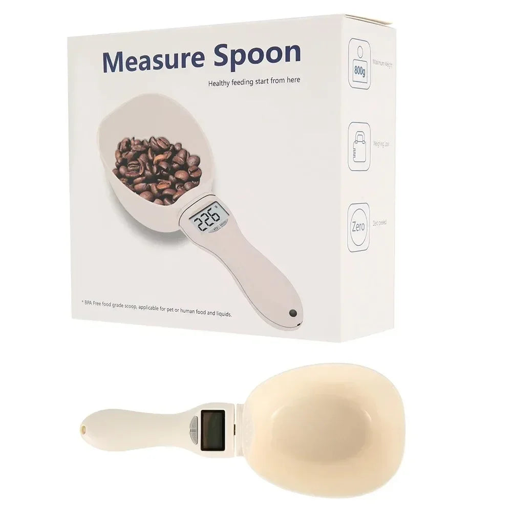 Digital Pet Food Measuring Spoon Scale