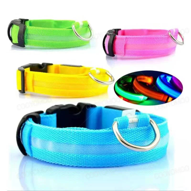 LED USB Rechargeable Glow Pet Collar