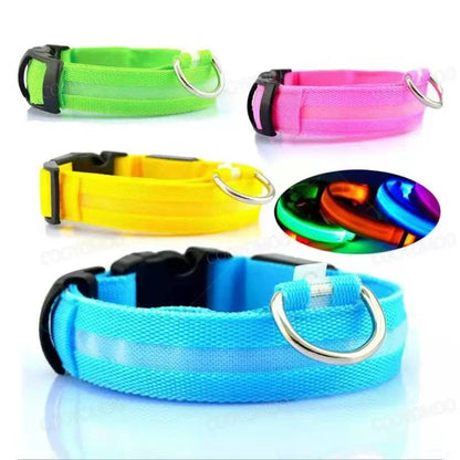 LED USB Rechargeable Glow Pet Collar